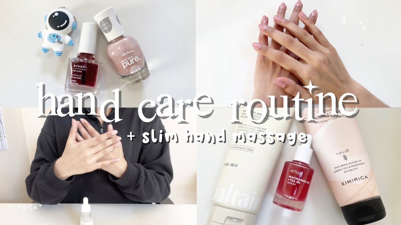 the BEST hand care routine for pretty, feminine, & bright hands ♡