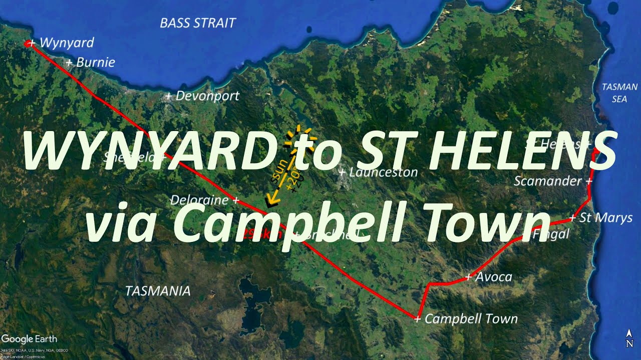 Wandering Foxbat - Wynyard to St Helens via Campbell Town