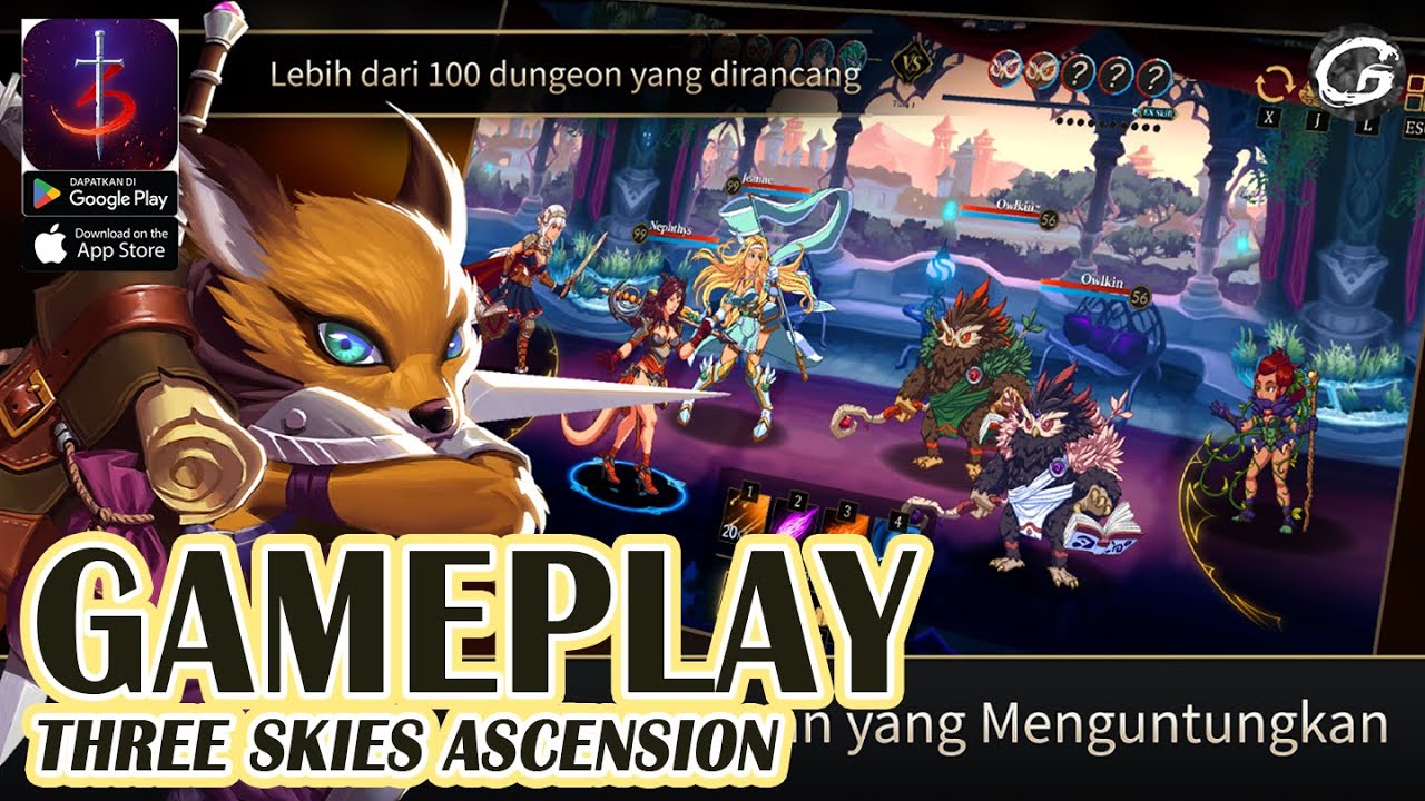 Three Skies Ascension Gameplay - Mobile Game&nbsp;(Android/IOS)
