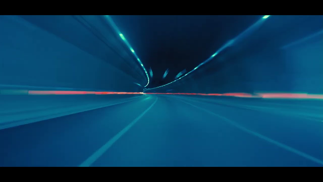 Cars | Driving | Tunnel | Road | Time Lapse | Free Stock Video Footage 4K [ No Copyright ]