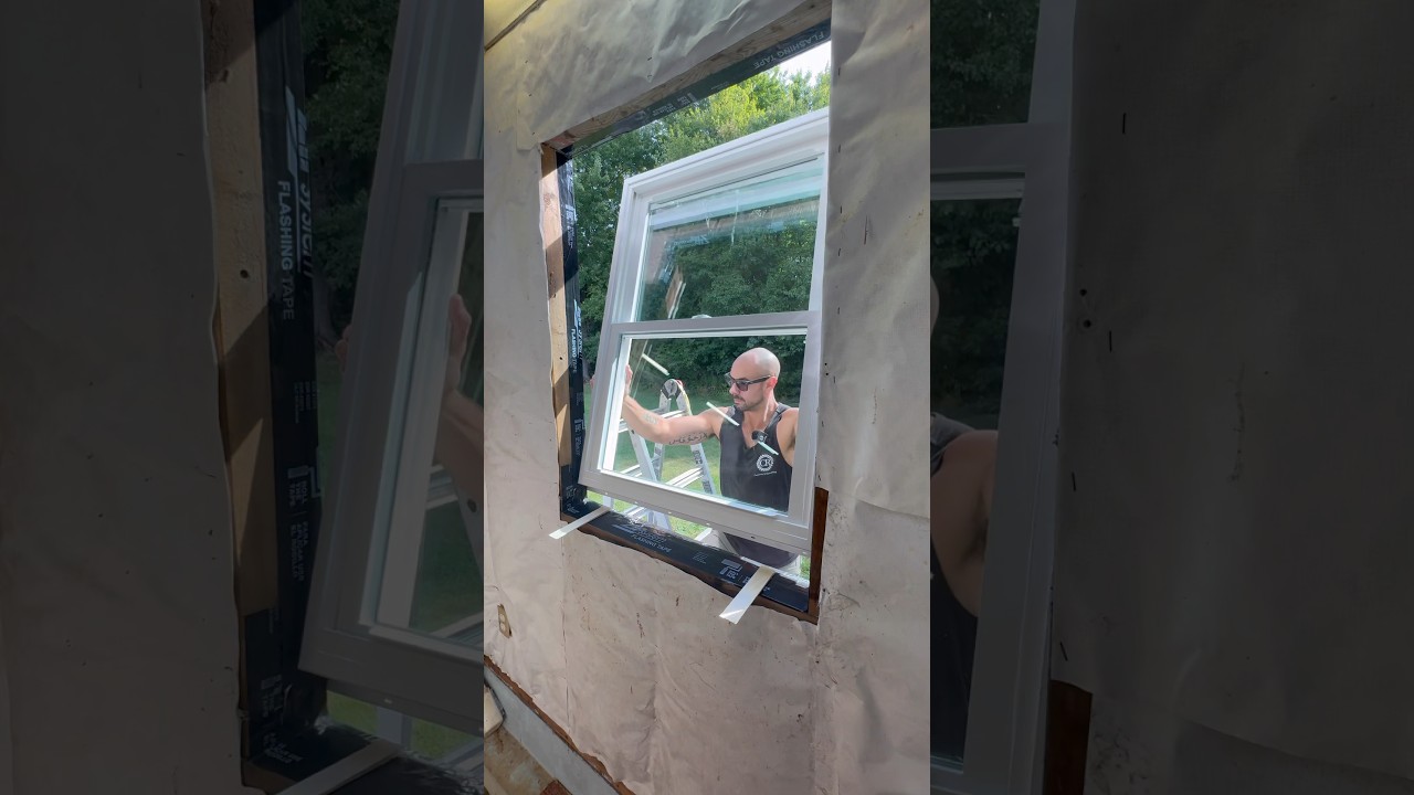 Easy vinyl window replacement. #diy #buildingcontractor #carpenter #remodel