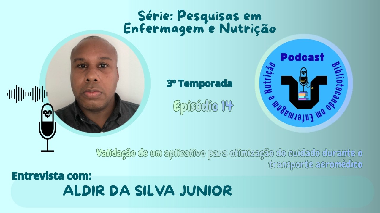 🎙️Подкаст Bibliotecando em Enfermagem e Nutrição T3 Ep14 Приложение для авиамедицинского транспорта