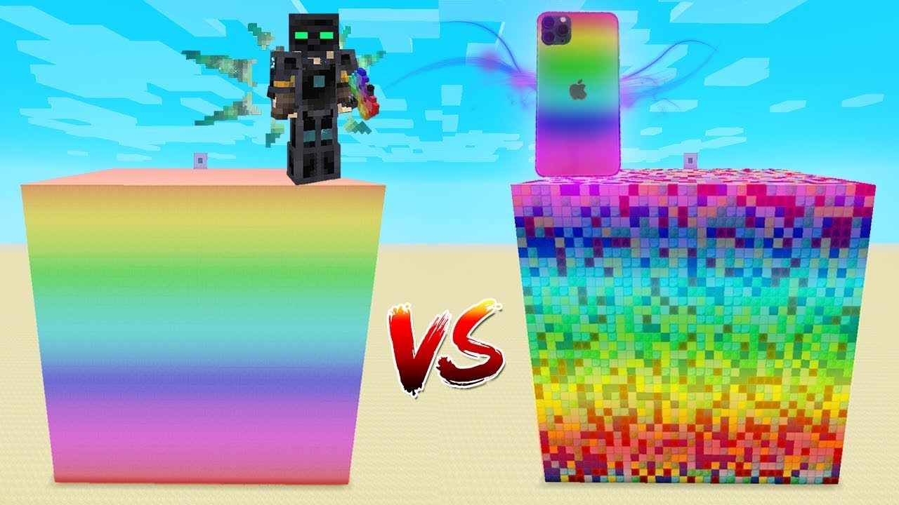CUBÃO AVARITIA VS IPHONE 11 NO MINECRAFT