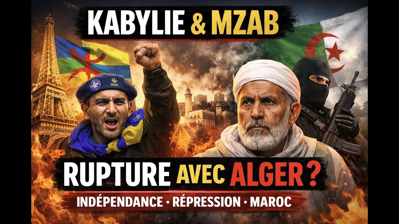 Kabylie & Mzab : Vers une Rupture avec Alger ? Indépendance, Répression et Jeu Diplomatique 🚨