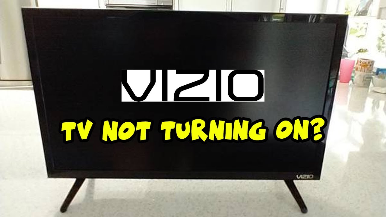 Как исправить проблему с черным экраном на телевизоре Vizio