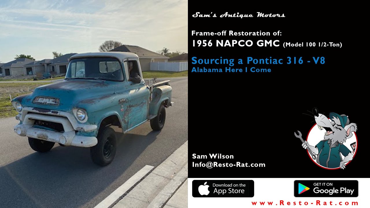 Motor Sourcing | Segment 01 – 1956 NAPCO GMC Model 100