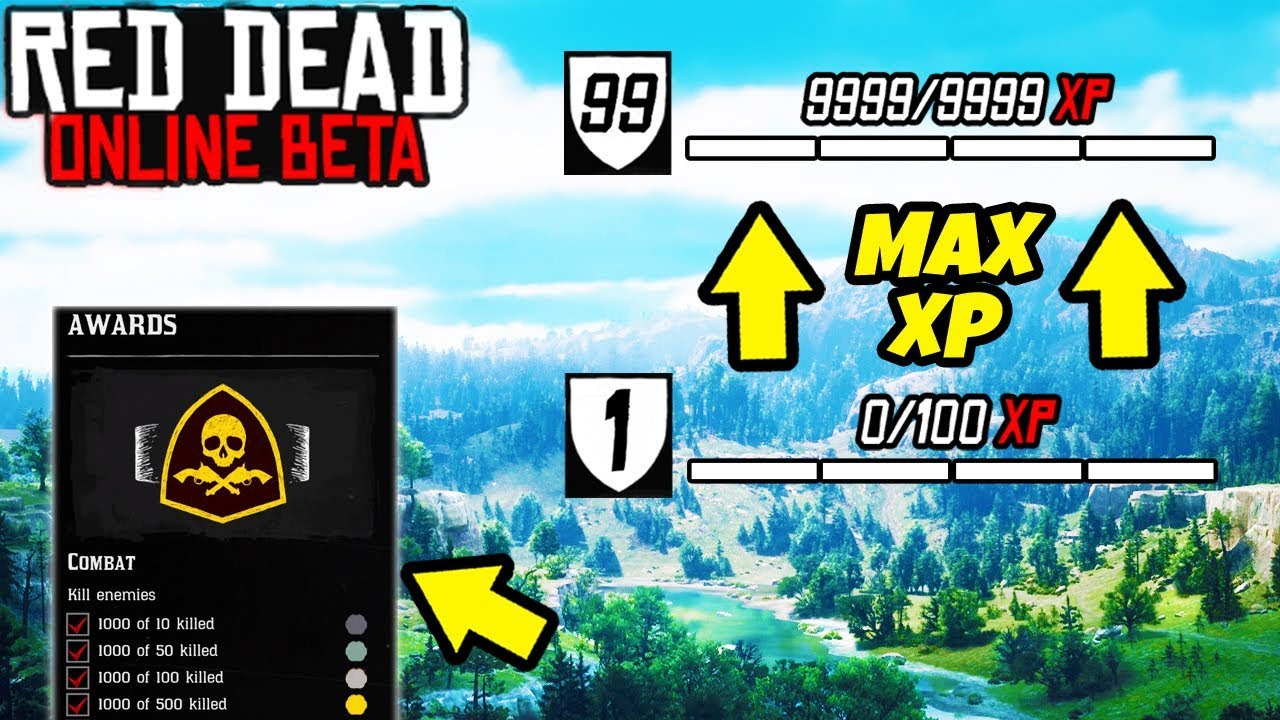 SECRET XP GLITCH TO GET MAX LEVEL in Red Dead Online! Best Fast XP Exploit RDR2 Online!