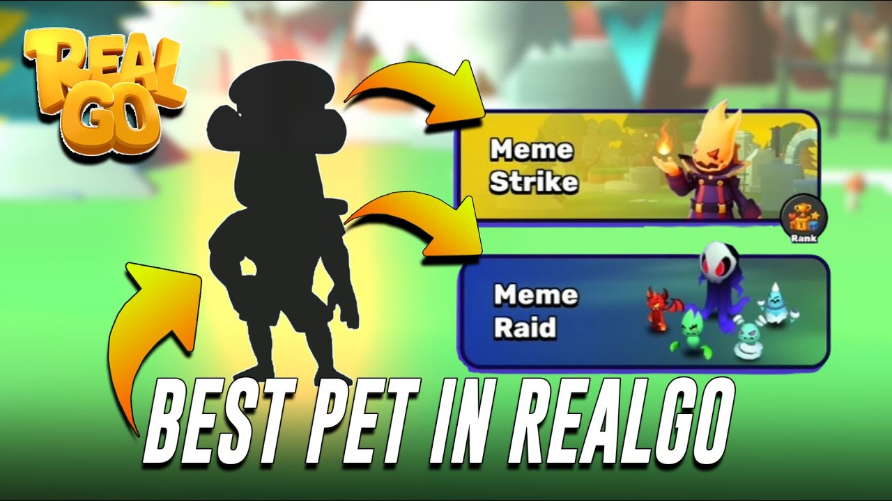 BEST PET IN MEME RAID AND MEME STRIKE REALGO
