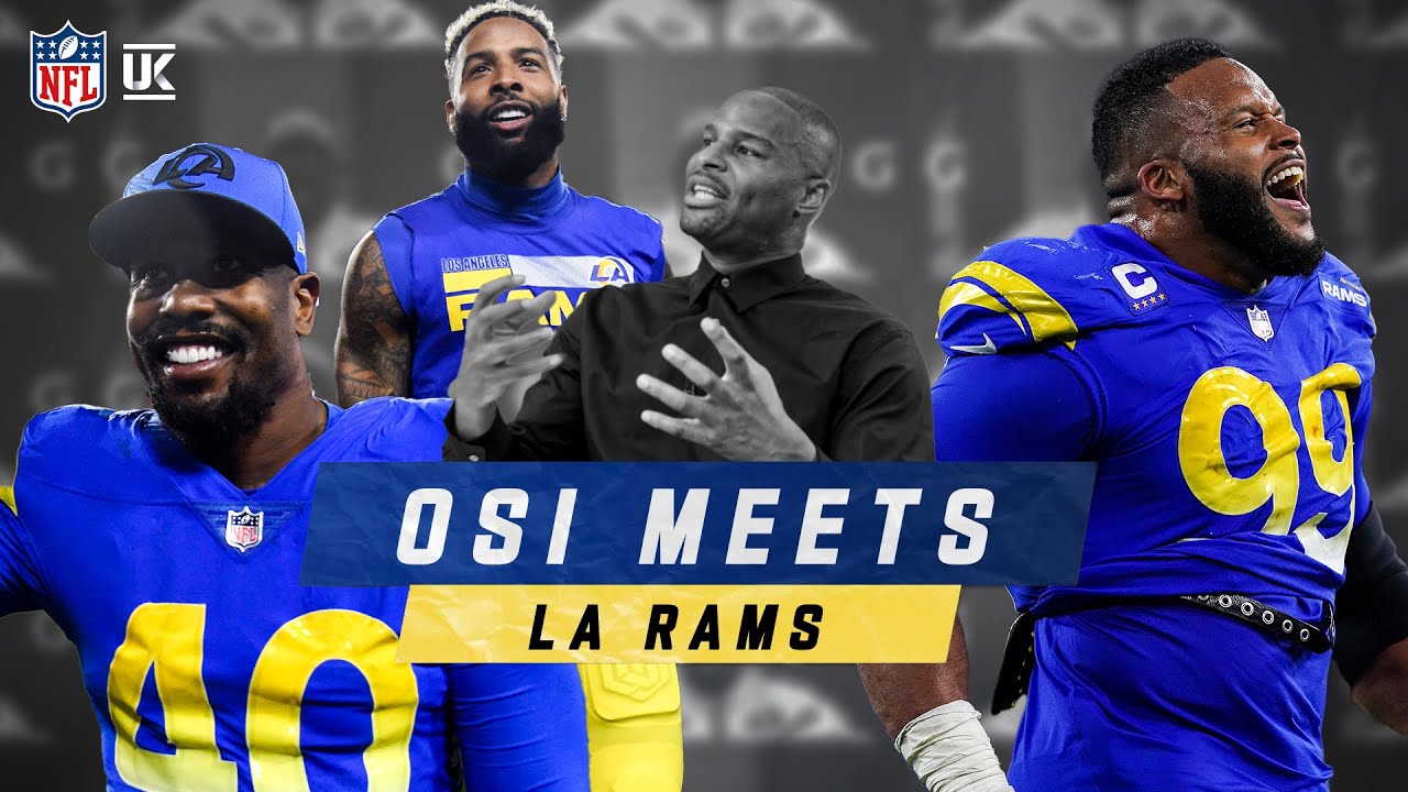 Uh Oh it's Osi! | Aaron Donald, Odell Beckham Jr, Von Miller & Sean McVay Meet Osi Umenyiora!