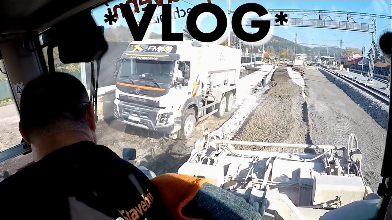 *Holbra VLOG* #54 Stabilizace podloží na železnici