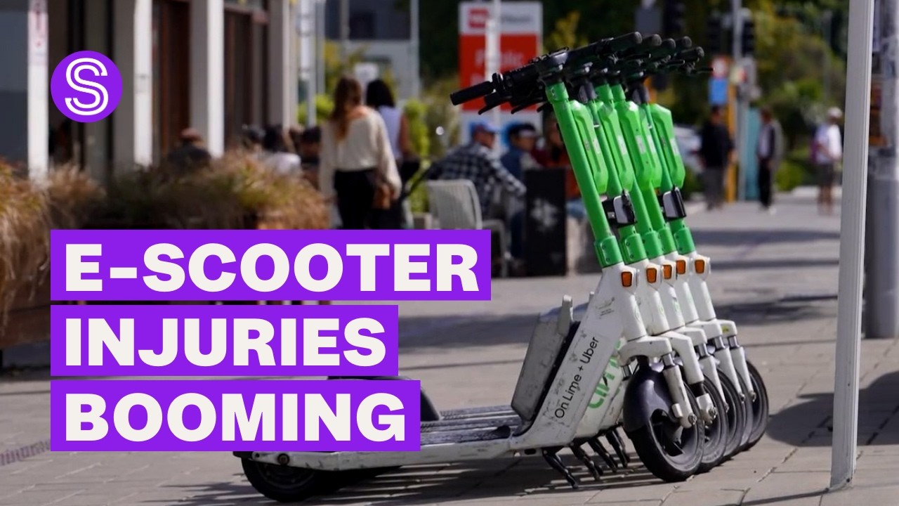 E-scooter injuries are on the rise, and half of victims are under 25 | Stuff.co.nz