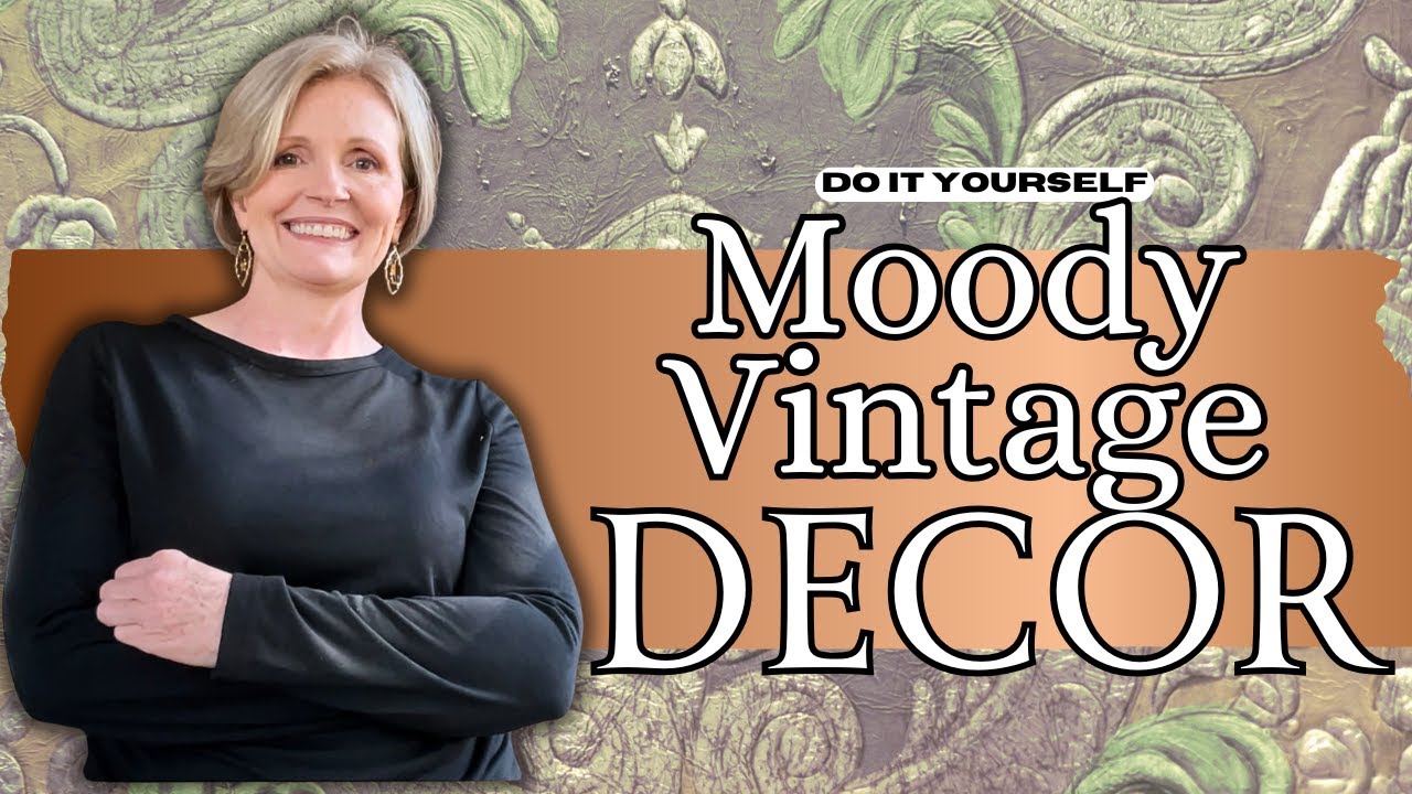 STUNNING Moody VINTAGE Inspired Fall or Halloween Decor DIYs