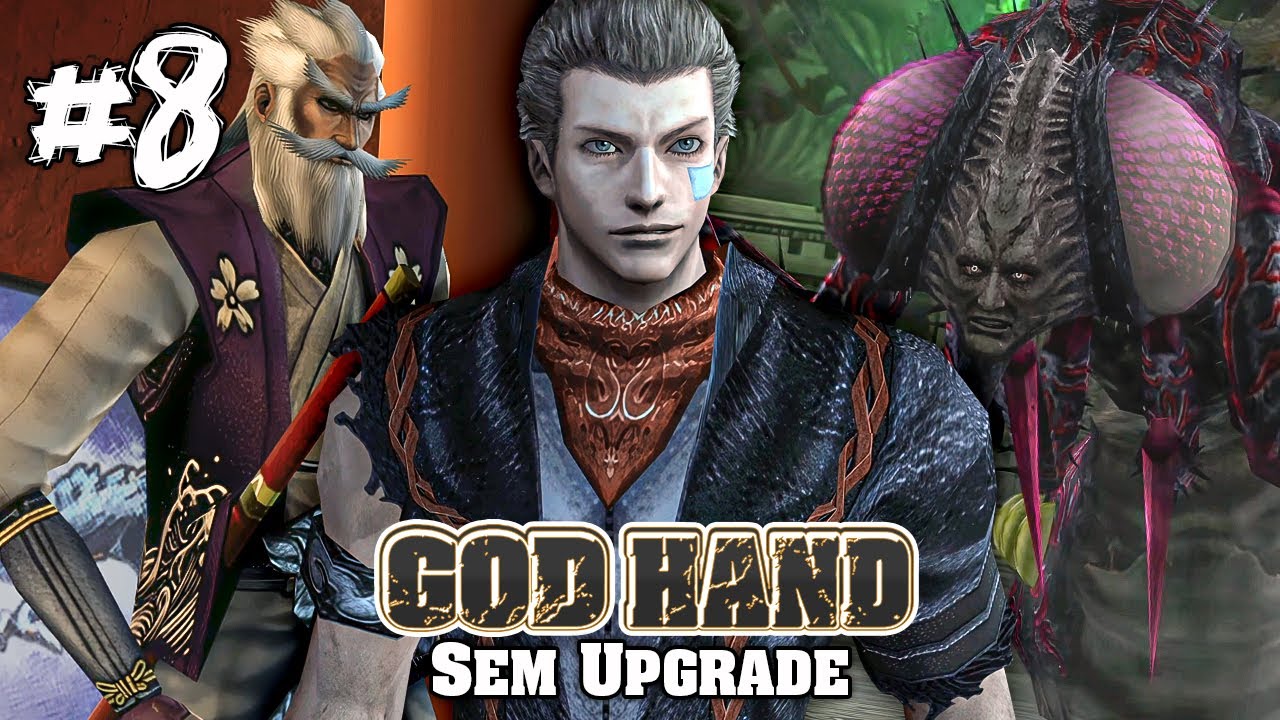 Como alguém pode ser TÃO BURROOO!!!! #8 - GOD HAND (HARD) Sem Upgrade