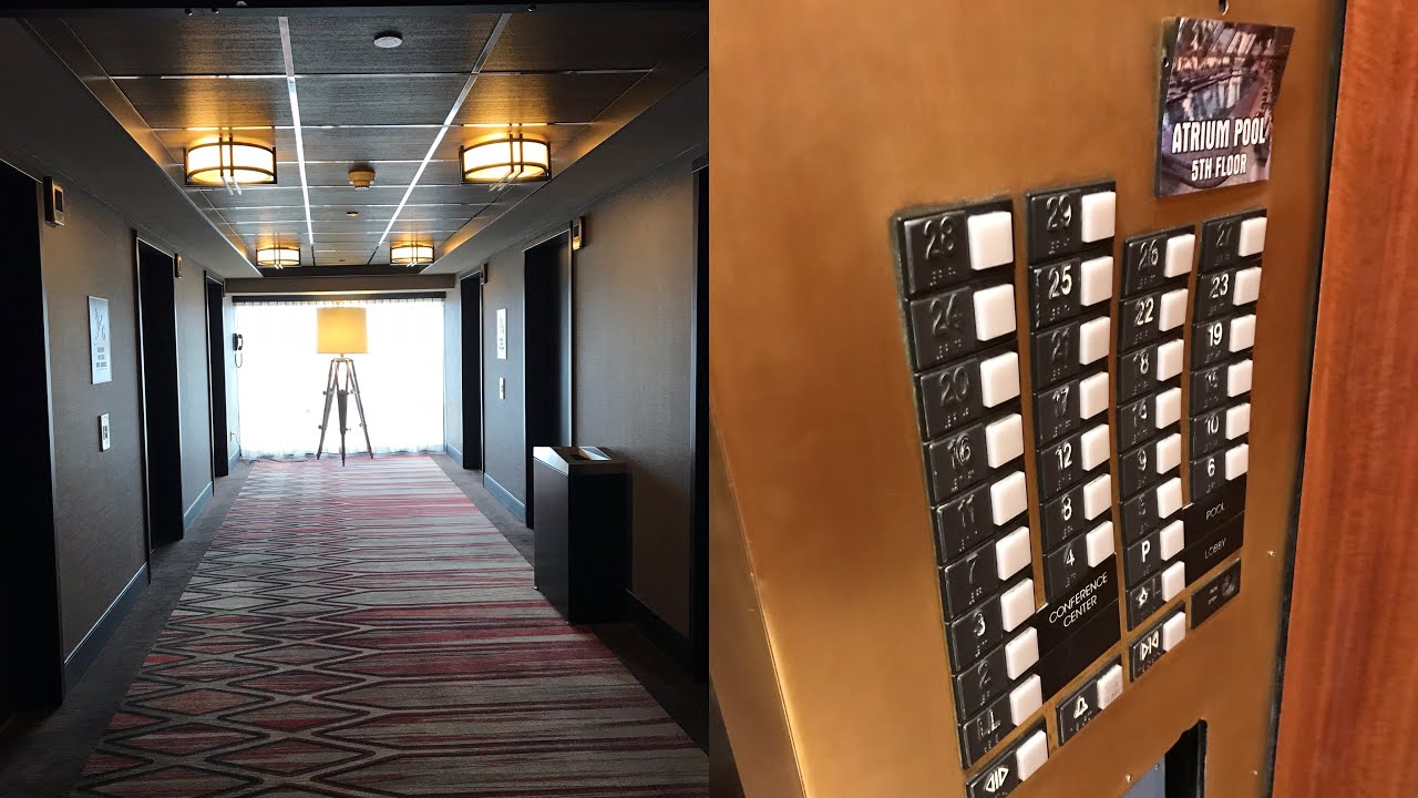 Otis Traction elevators @ Nugget, Resort Tower - Reno, NV.