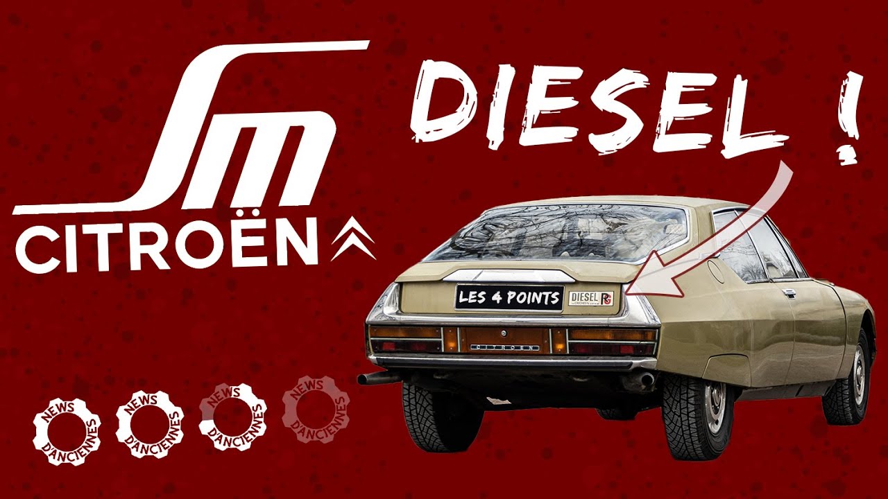 [Les 4 Points] La Citroën SM Diesel Regembeau