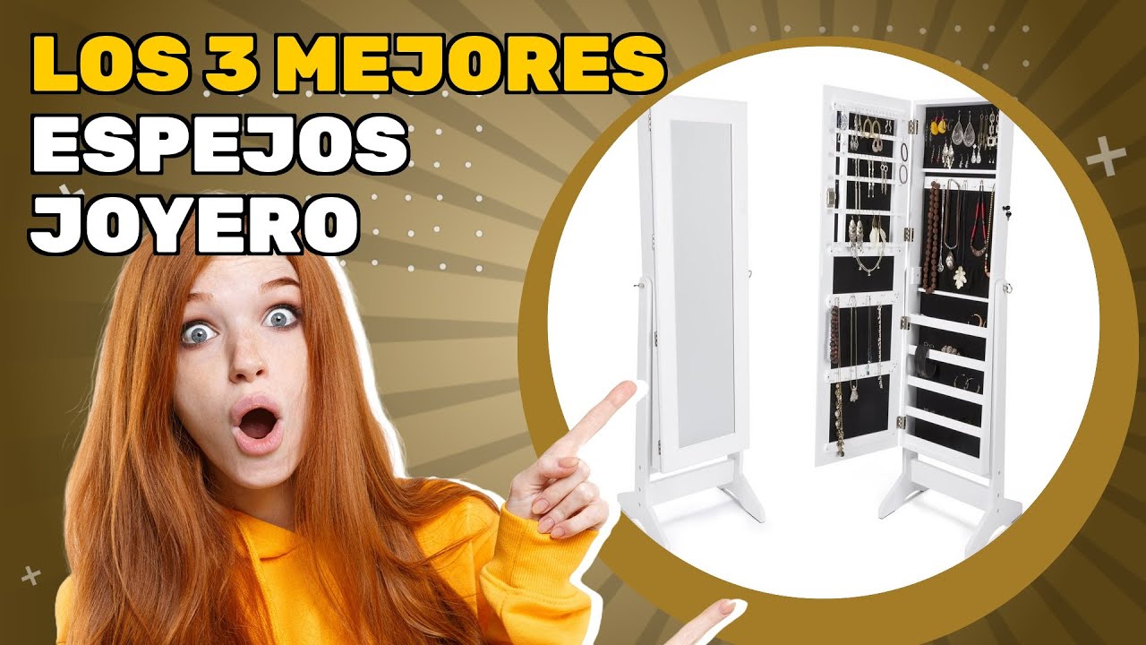 Los 3 mejores espejos joyero 2026: ¿por qué conviene?