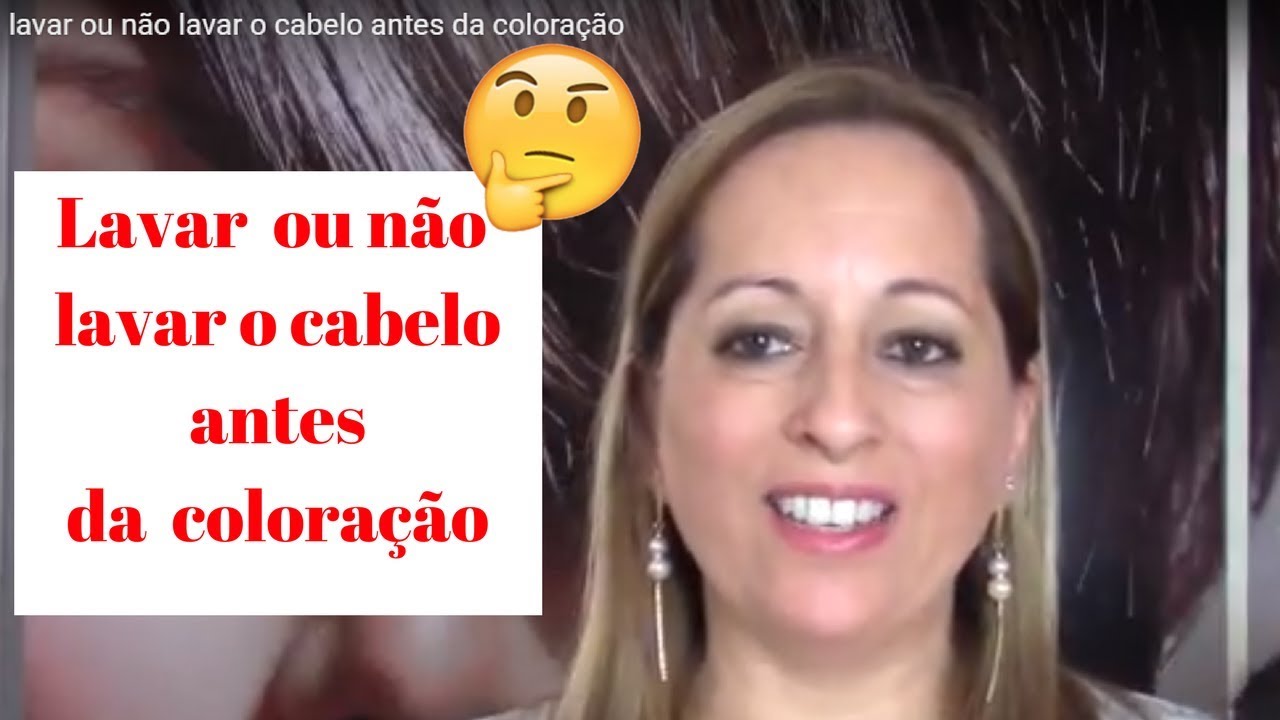 lavar ou não lavar o cabelo antes da coloração