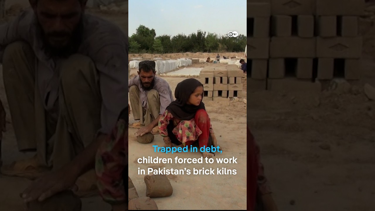 Trapped in debt, children forced to work in Pakistan's brick kilns | DW News