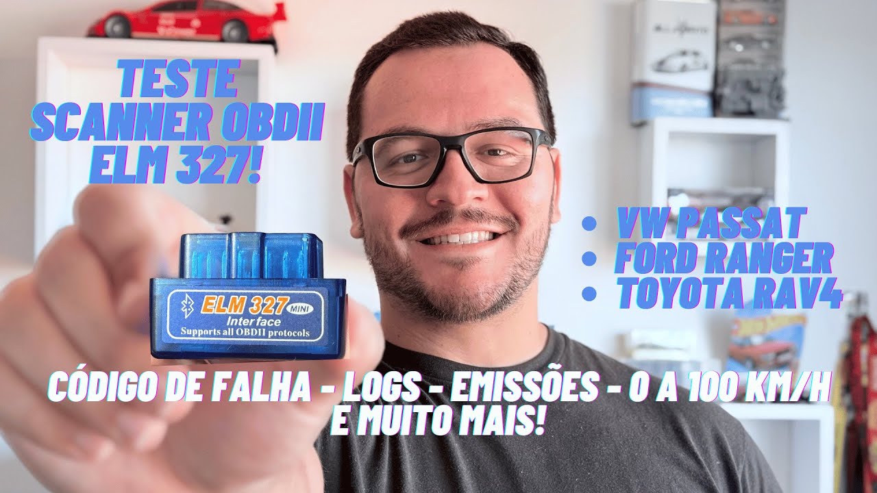 SCANNER OBD2 ELM 327 - Teste COMPLETO!
