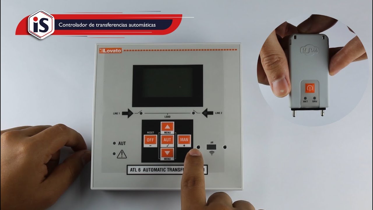 Controladores de transferencias automáticas Lovato Electric