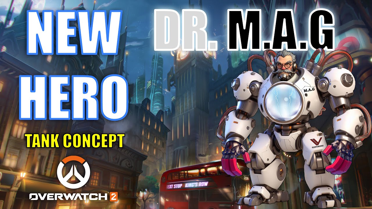 Overwatch 2 — новый концепт героя M.A.G. | Способности и предыстория