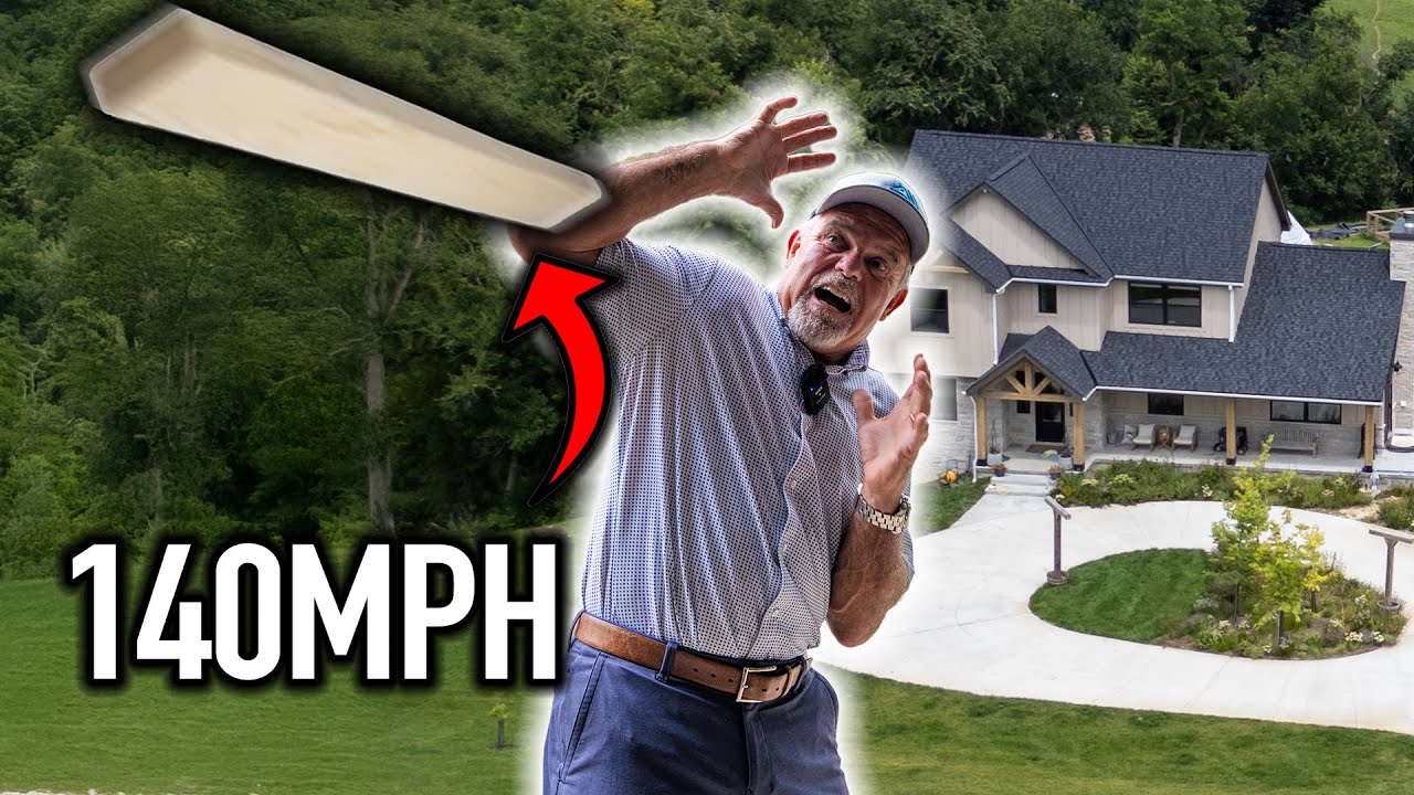 140 MPH 2×4 SLAMMED Into My House! (Another Tornado?!)