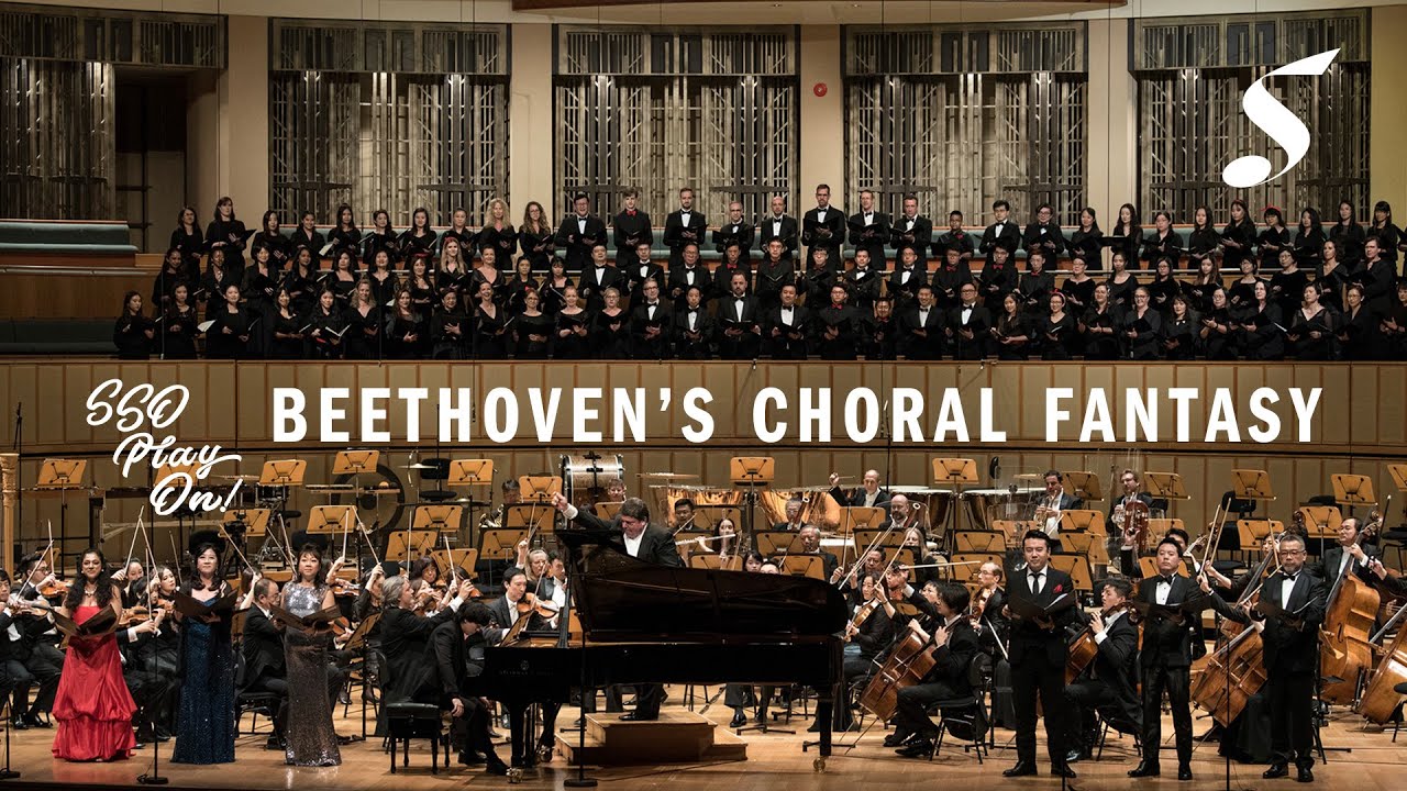 BEETHOVEN Choral Fantasy for piano, voices, chorus and orchestra, Op. 80