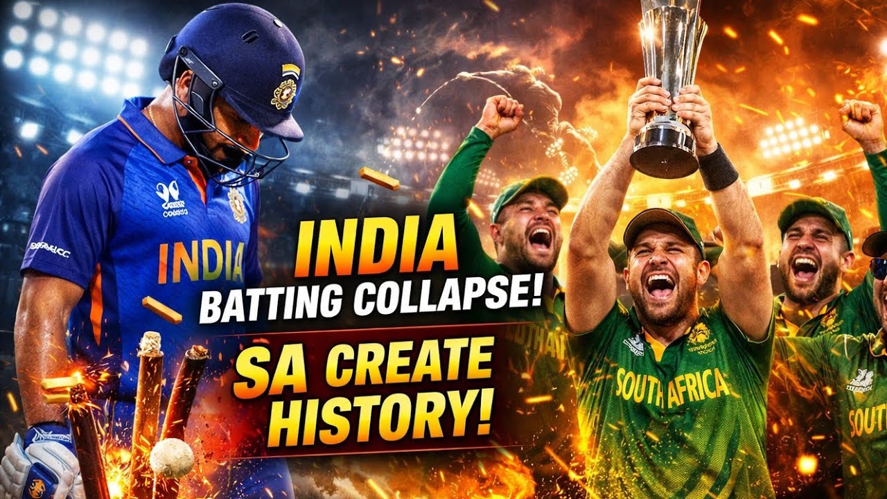 INDIA BOWLERS UNDER PRESSURE😱🏏 / what a batting South Africa