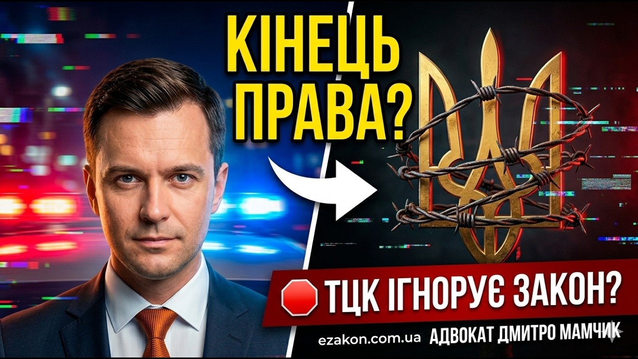 КІНЕЦЬ ДЕМОКРАТІЇ? Як ТЦК, Суди та ДБР знищують ваші права. Що робити?