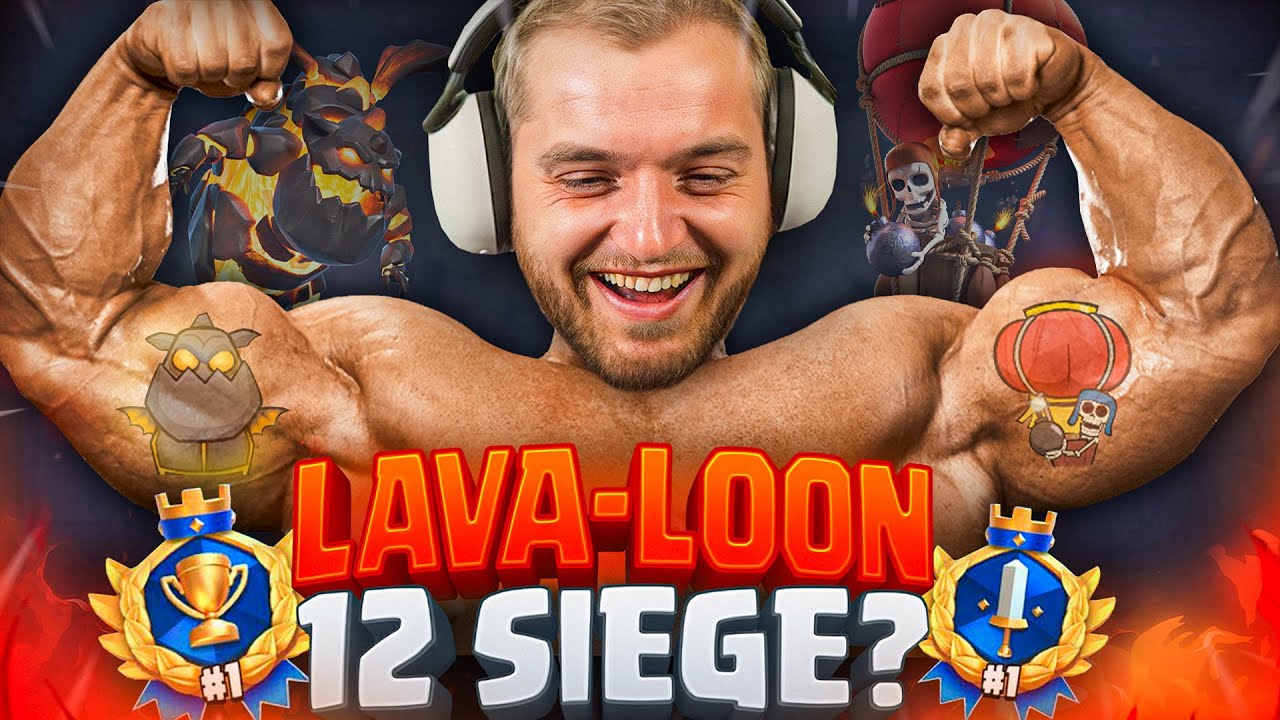 🏆😍PLATZ 1 der WELT  LAVA-LOON coacht MICH! - ES klappt FANTASTISCH! | Clash Royale F2Pass