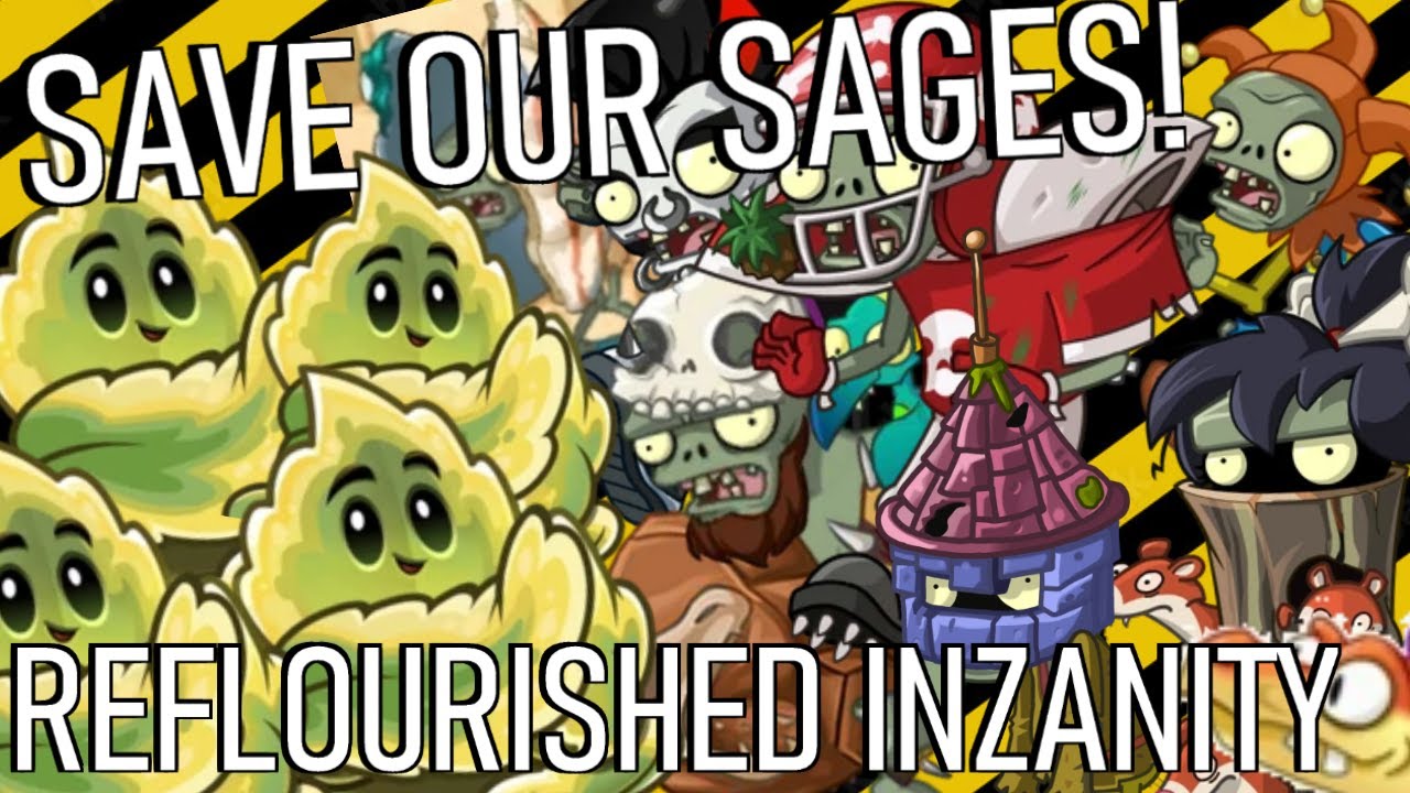 Beating one of Pvz reflourished's hardest levels