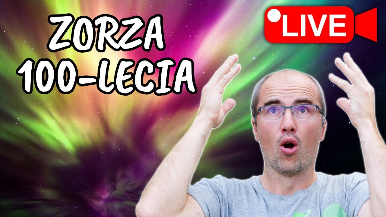 ZORZA POLARNA NA ŻYWO - TERAZ