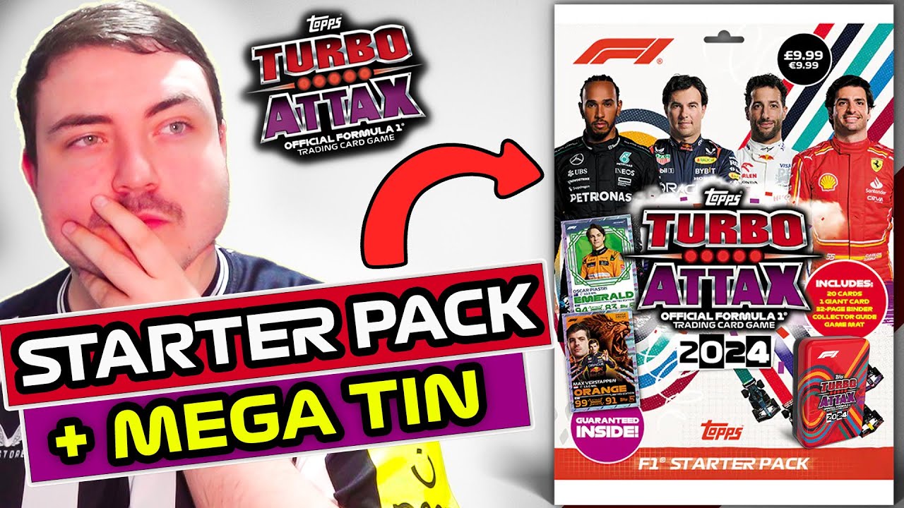 STARTING MY F1 TURBO ATTAX 2024 CARD COLLECTION!