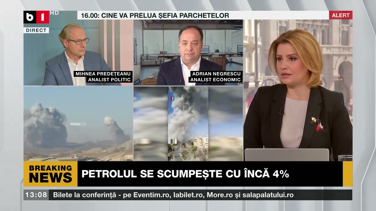 SPECIAL B1 CU NADIA CIURLIN. RĂZBUNAREA IRANULUI. VAL DE ATACURI FURIBUNDE P2