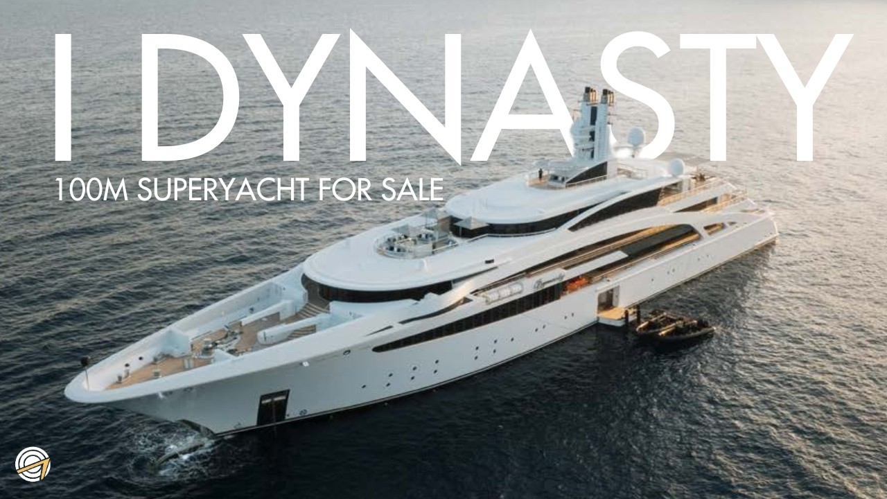 I DYNASTY: The 100m Kusch Superyacht | Engineering Excellence & Refined Luxury
