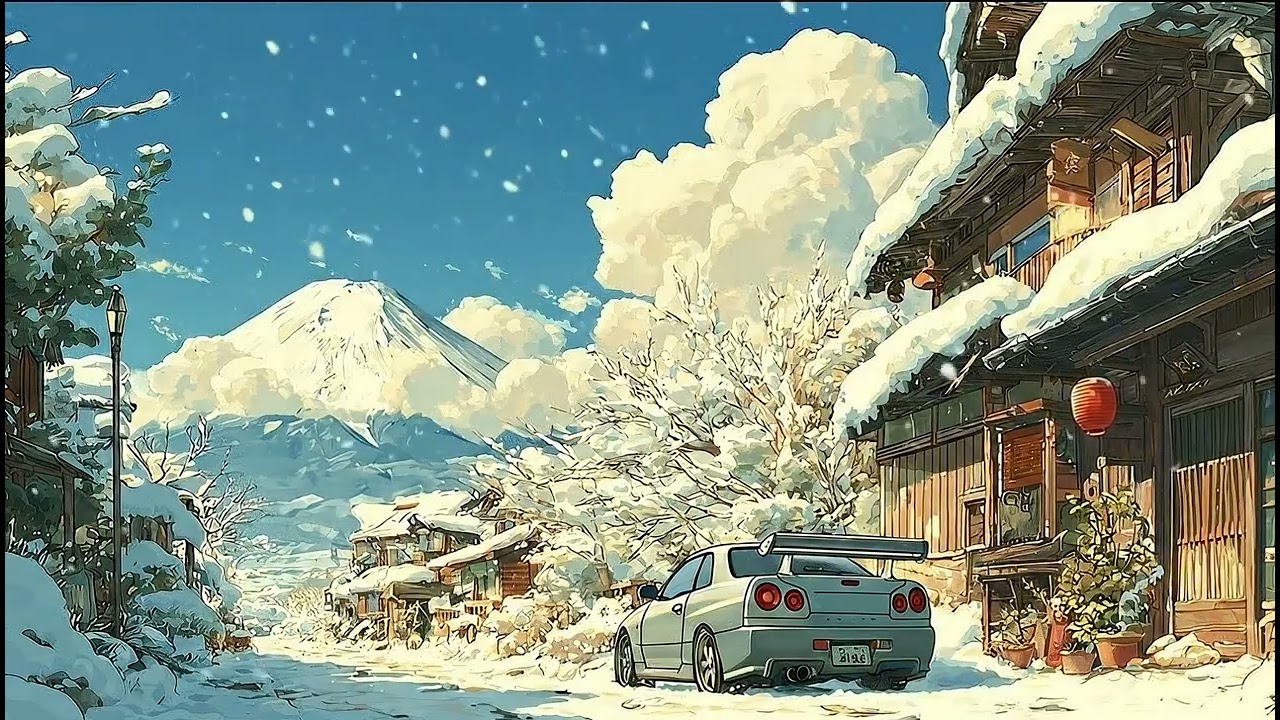 Snow outside, headphones on — chill lofi beats for your soul