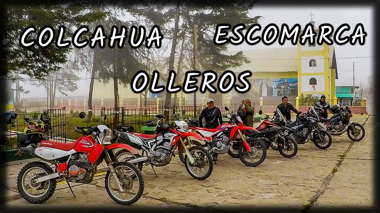 Colcahua Escomarca Olleros en Moto 🇵🇪