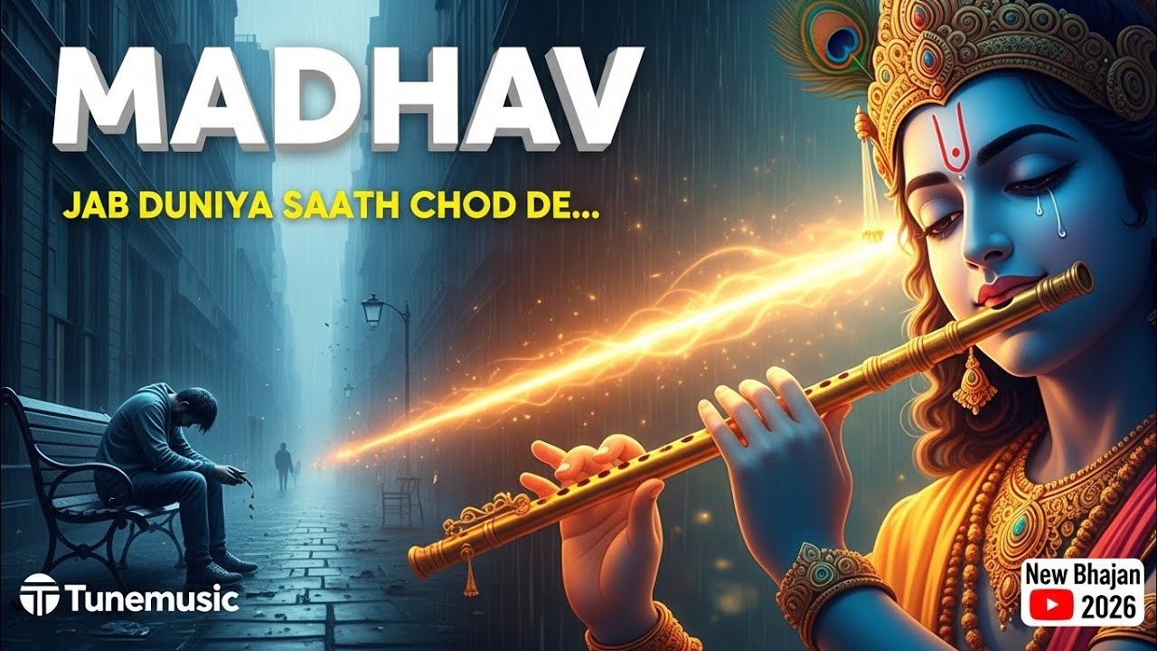 MADHAV – A Soulful Prayer | Krishna Bhajan | New Version | Tunemusic 