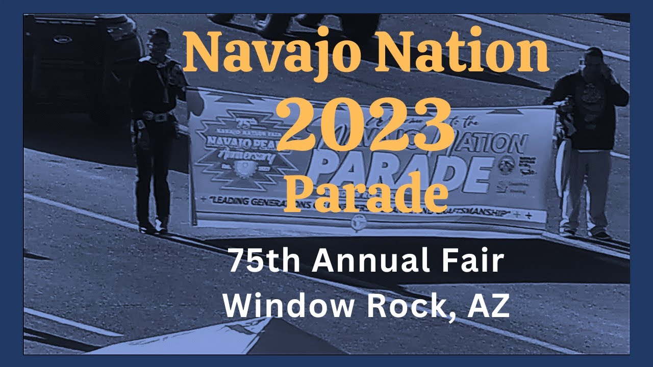 Window Rock 75th Annual Navajo Nation Fair Parade 2023 #navajonationfair #navajonationyoutuber