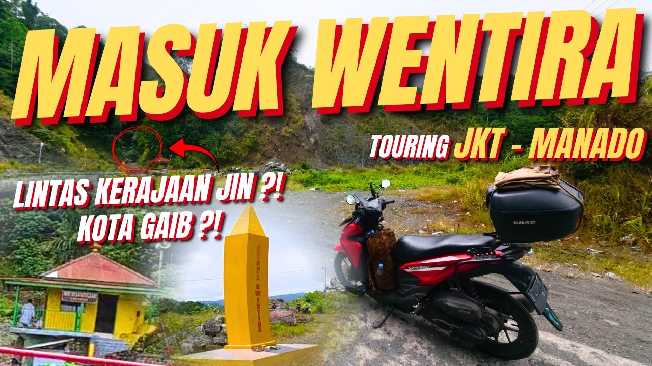 Lintas UWENTIRA ? Titik Paling ANGKER di SULAWESI | Touring JKT - MANADO Vario 125 OLD | Ep.15