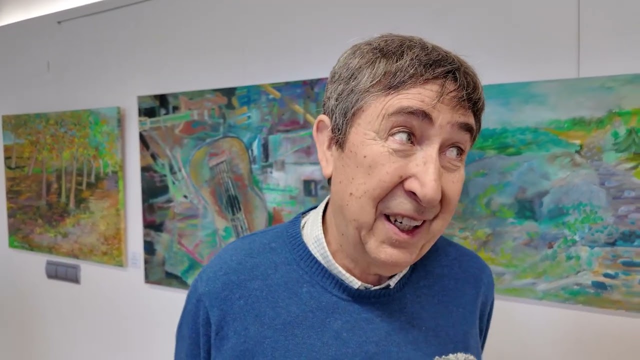 La alcaldesa Ana Belén Fernández    asiste a la inauguración de la exposición “Luz y color”