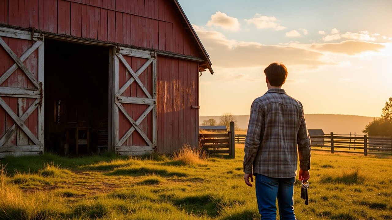 When I left the orphanage at 18, my grandmother's lawyer handed me a key to her locked barn…