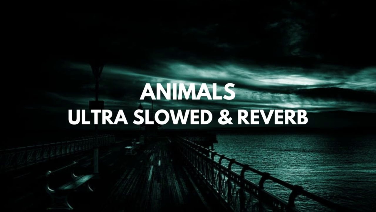 Maroon 5 - Animals (ultra slowed & reverb)