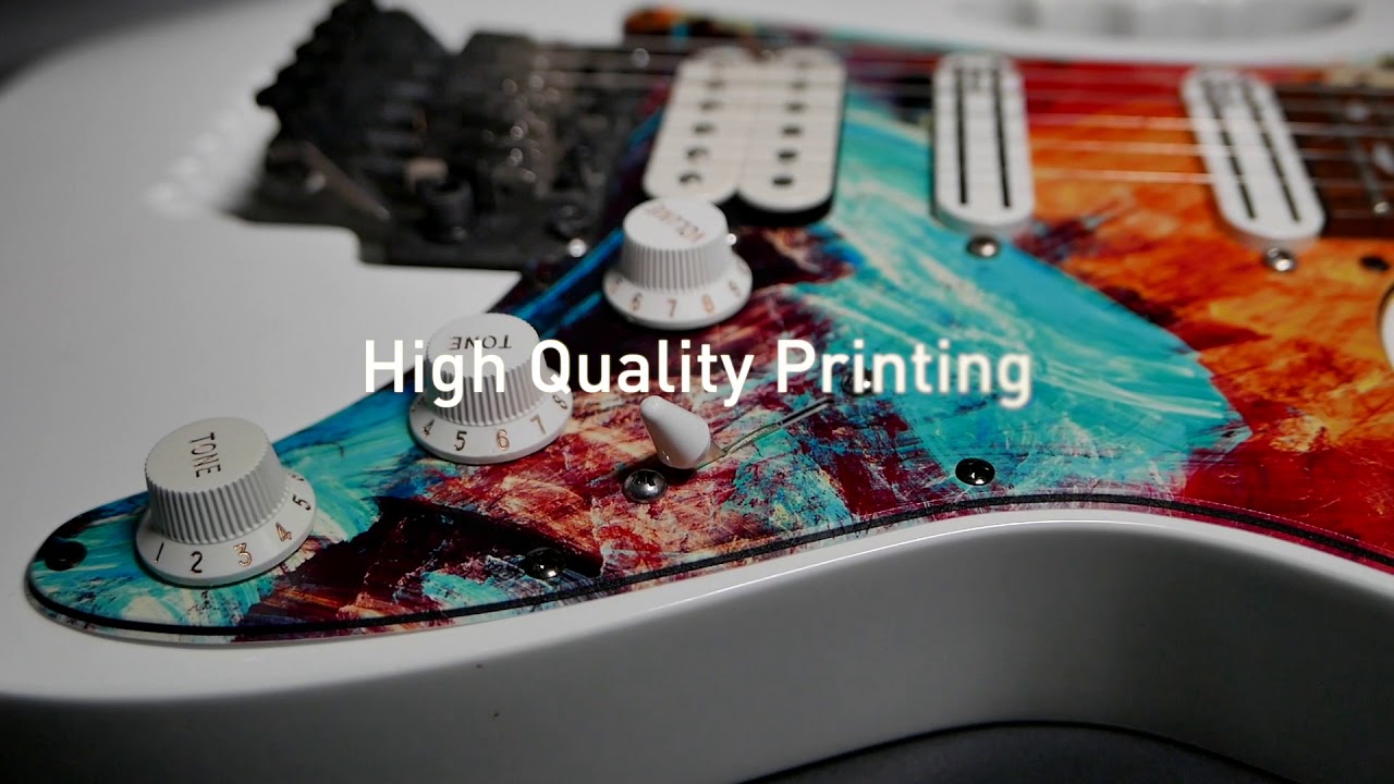 Graphic Pickguard by Stormguitar / gra-Pickguard Series / Custom Pickguard / 커스텀픽가드 / 스톰기타