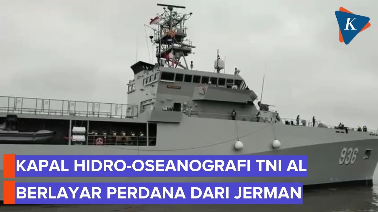Momen KRI Canopus-936, Kapal Hidro-Oseanografi Baru TNI AL, Berlayar Perdana dari Jerman ke RI