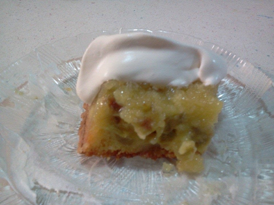 Got Rhubarb? Well My Wife Makes Some Killer Good Rhubarb Cake! You Got To Make This!