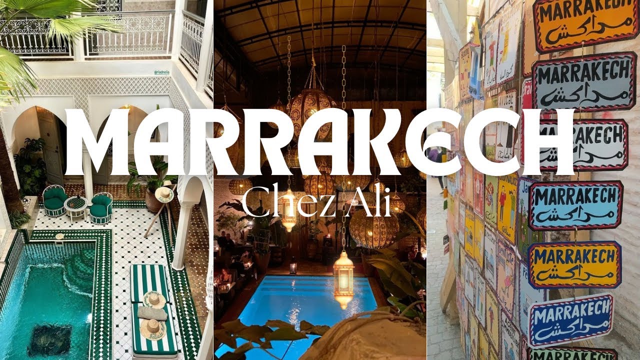 CHEZ ALI- MARRAKECH VLOG فلوق مراكش ❤️🇲🇦