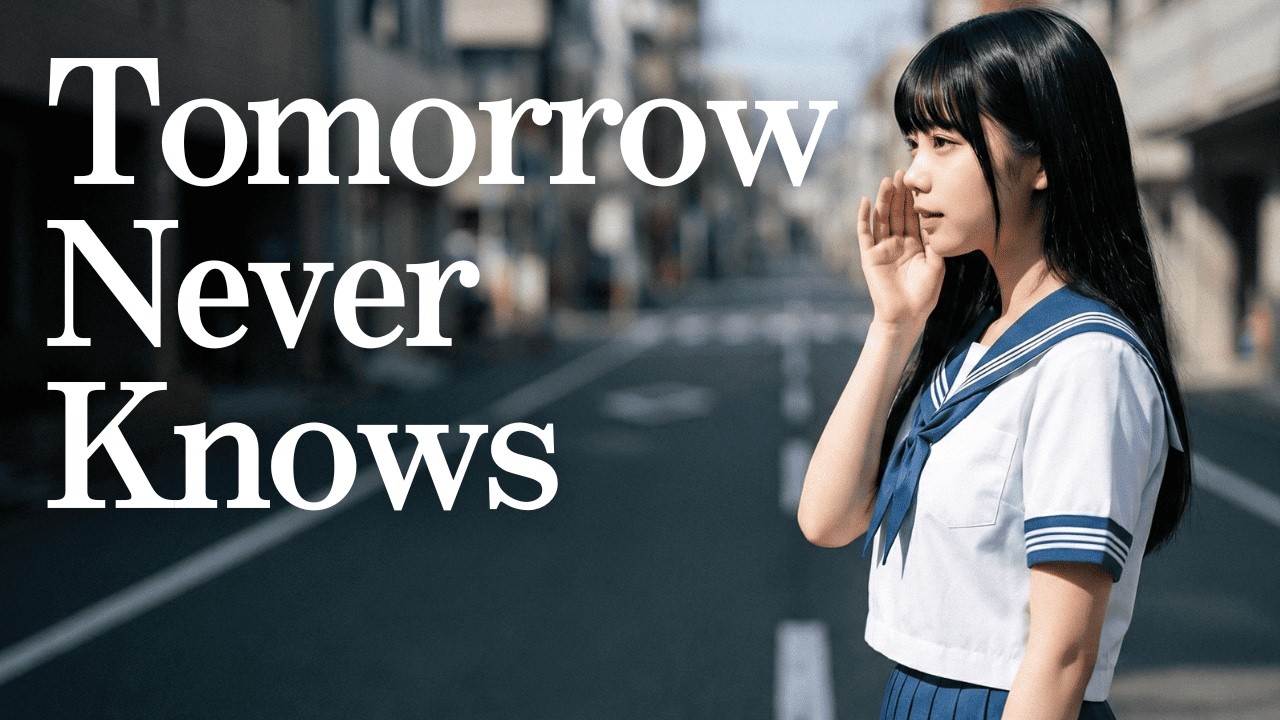 Tomorrow Never Knows/Mr. Children🎵女子高生歌姫からのエール💐孤独や葛藤を抱えながらも未知の明日へ進むあなたへ。|ドラマ『若者のすべて』主題歌