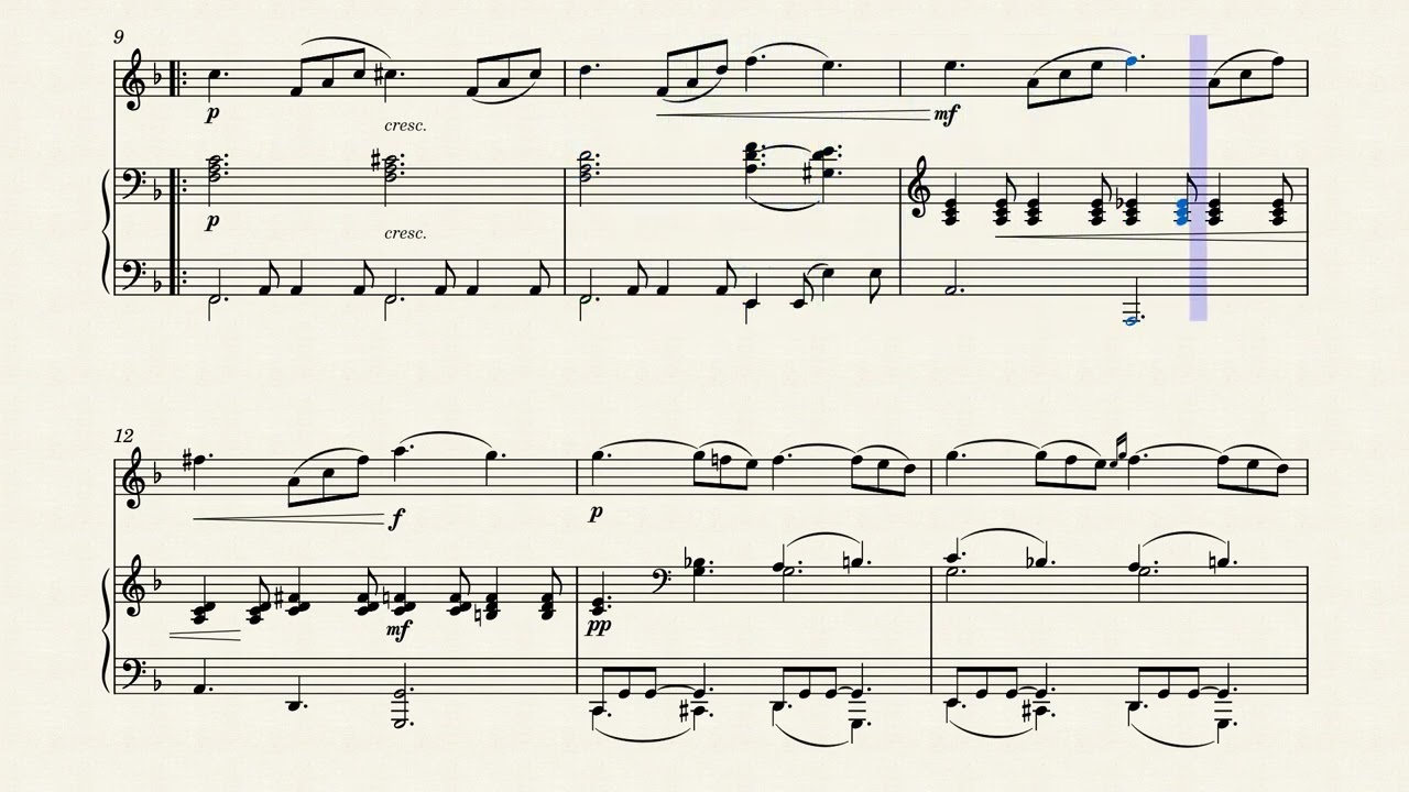 Goltermann Op43  3  Nocturne for Flute and Piano