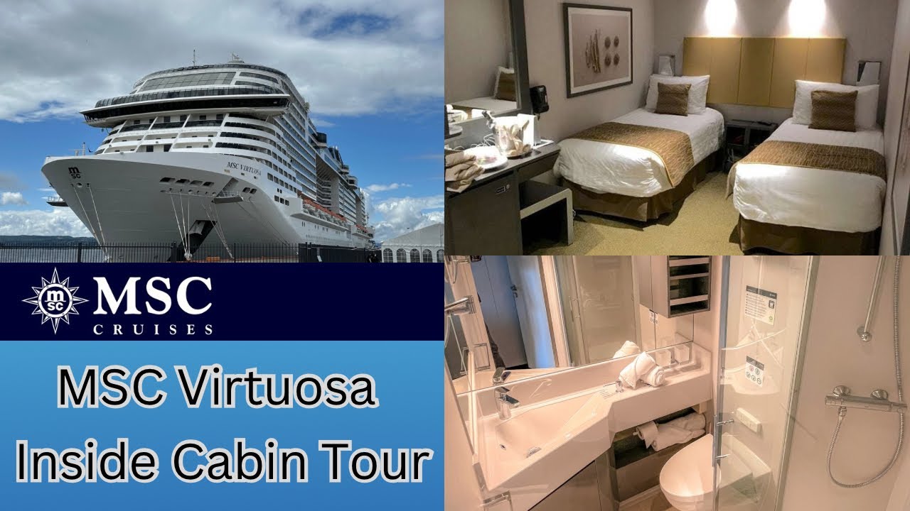 MSC Virtuosa Inside cabin tour